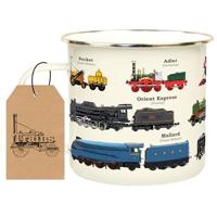 Gift Republic Trein - Emaille Mok - thumbnail