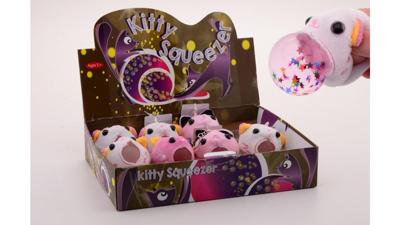 Johntoy Squishy sleutelhanger zachte dieren