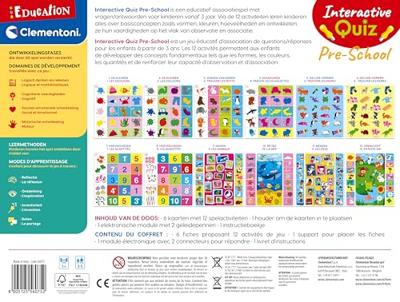 Clementoni interactieve pre-school quiz spel