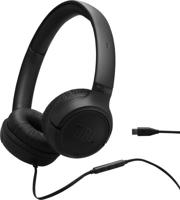 JBL Tune 530C USB-C Hoofdtelefoon Zwart - thumbnail