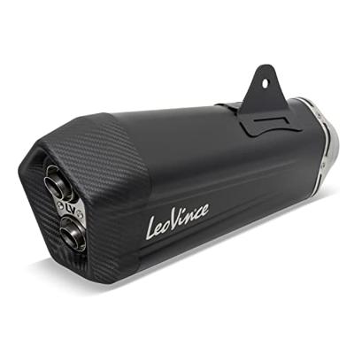 LeoVince Geluiddemper "sbk lv-12 black edition schalld leo slipon lv-12 sw