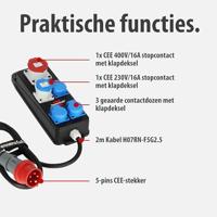 Brennenstuhl 1151480020 CEE-stroomverdeler 400 V 16 A - thumbnail