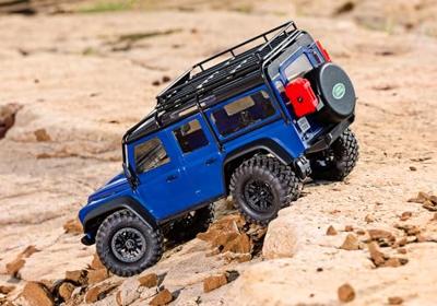 Traxxas TRX-4m LR Defender 4x4 1:18 Brushed RC auto Elektro Crawler 4WD RTR 2,4 GHz