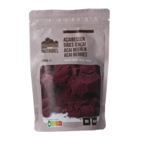 Nutribel Acaibes poeder raw bio 100 Gram - thumbnail
