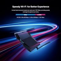 Mercusys AC10 draadloze router Fast Ethernet Dual-band (2.4 GHz / 5 GHz) Wit - thumbnail