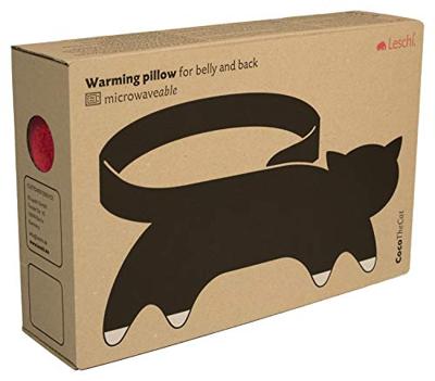 Leschi Verwarmingskussen Coco de kat - vuur/middernacht Leschi Verwarmingskussen Coco de kat - vuur/middernacht