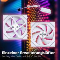Lian Li Lian Li UNI FAN SL Wireless ARGB PWM Lüfter - 120 mm, weiß PC-ventilator - thumbnail