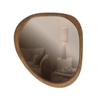 WOOOD Organische Spiegel 'Leif' MDF, 48 x 44cm - thumbnail