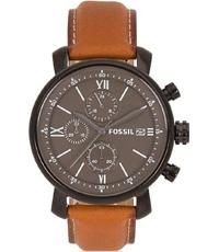 Horlogeband Fossil BQ2045 / Rhett Leder Bruin 20mm