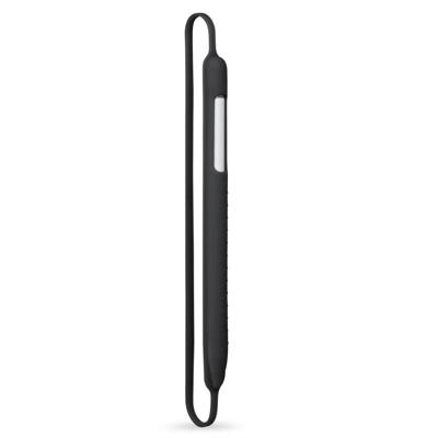 Apple potlood Shockproof zachte siliconen dop houder mouw Pouch beschermkap voor iPad Pro 9.7 / 10 5 / 11 / 12.9 potlood accessoires (zwart)