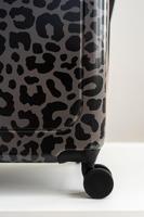 Handbagage koffer panterprint zwart - 55 cm - 33 liter - MŌSZ Lauren - thumbnail