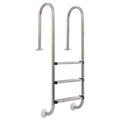 VidaXL Zwembadladder met 3 sporten 120 cm roestvrij staal 304 VidaXL Zwembadladder met 3 sporten 120 cm roestvrij staal 304