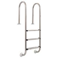 VidaXL Zwembadladder met 3 sporten 120 cm roestvrij staal 304 - thumbnail
