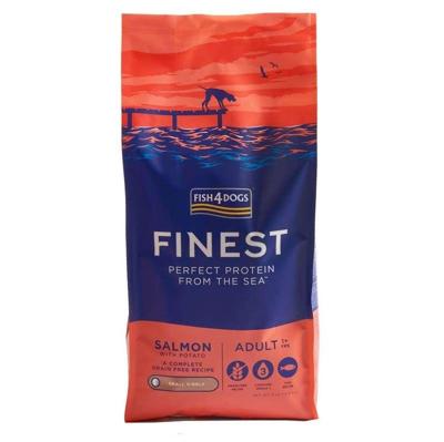 FISH4DOGS Finest Small breed Salmon - droog hondenvoer - 6kg