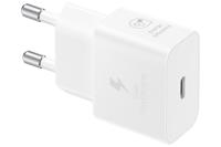 SAMSUNG Fast Sector Charger - 25W USB C (met kabel) - Wit - thumbnail