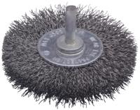 SW STAHL Sw-stahl ronde borstel round brush with 6mm shaf sw-steel d=75mm - thumbnail