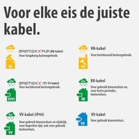 Brennenstuhl Professional Bouwplaats kabelhaspel | KA 3110 5 | IP44 | 33m | H07BQ-F 3G1.5 - 9201330210 - thumbnail