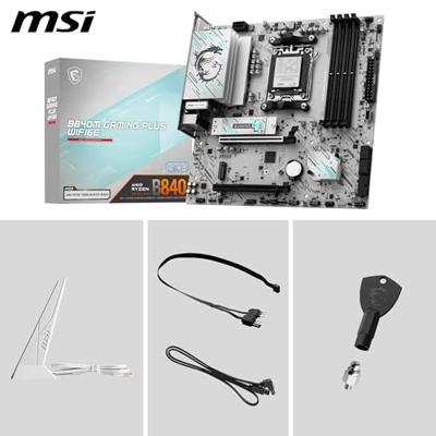MSI B840M GAMING PLUS WIFI6E moederbord AMD B840 Socket AM5 micro ATX