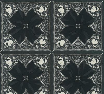 AS Creation Karl Lagerfeld Zwart behang | 378452