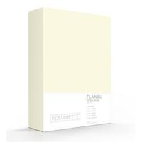 Romanette Romanette flanel hoeslaken Ivoor 180x200 - thumbnail