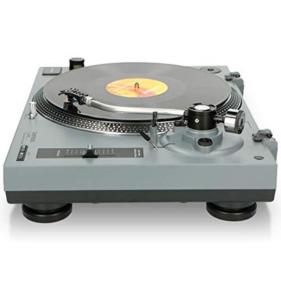 Giradischi Lenco (Matt Grey L-3808) Trazione Diretta Con Uscita Usb Preamplifica