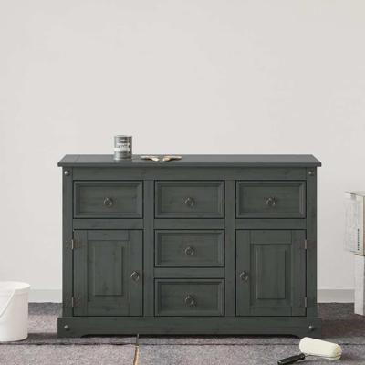 VidaXL Meubelverf grijs 10 x 10 x 12 cm wandprint