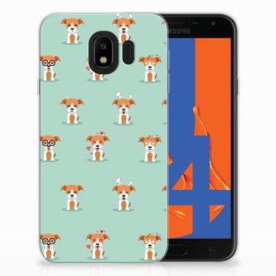 Samsung Galaxy J4 2018 TPU Hoesje Pups
