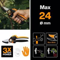 FISKARS "powergear x" tuinschaar pruning shears p941 - thumbnail