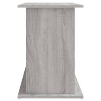 VidaXL Aquariumstandaard 101x41x58 cm bewerkt hout grijs sonoma eiken - thumbnail