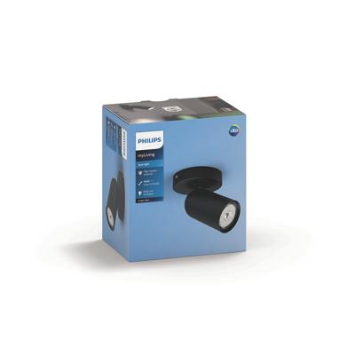 Philips SpotlampPongee zwart - 5058130PN