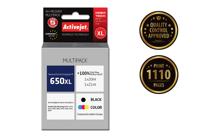 Activejet AH-M650RX inkt (vervanging HP 650 CZ101AE/CZ102AE; Premium; 1 x 20 ml, 1 x 21 ml; zwart, kleur) - thumbnail