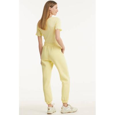 SisterS Point straight fit broek geel SisterS Point straight fit broek geel
