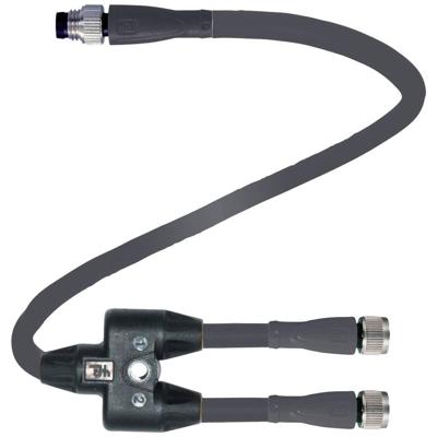 Pepperl+Fuchs 70140595 Sensor/actuator verdeler en adapter Aantal polen (sensoren): 3, 3 0.6 m 1 stuk(s)