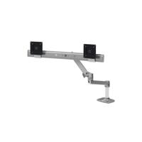 Ergotron LX bureausteun dubbele directe arm in gepolijst aluminium 45-489-026 - thumbnail
