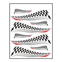 Stickerset finishvlag - thumbnail