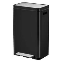 EKO pedaalemmer x-cube 30 l zwart - thumbnail