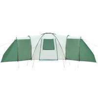 Tent 12-persoons 840x720x200 cm 185T taft groen - thumbnail
