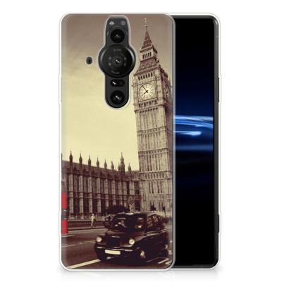 Sony Xperia Pro-I | Silliconen Back Cover | Londen Sony Xperia Pro-I | Silliconen Back Cover | Londen