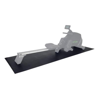 Tunturi Roeitrainer mat - Vloerbeschermmat - 227 x 90 x 0,4 cm - Zwart