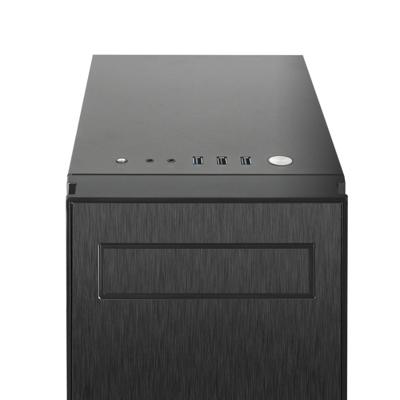 Chieftec AL-02B-TG-OP Tower PC-behuizing Zwart Chieftec AL-02B-TG-OP Tower PC-behuizing Zwart