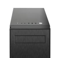 Chieftec AL-02B-TG-OP Tower PC-behuizing Zwart - thumbnail