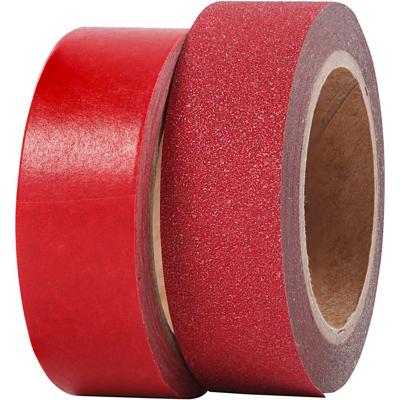 Vivi Gade Masking tape, b: 15 mm, rood, 2 rol/ 1 doos