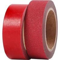 Vivi Gade Masking tape, b: 15 mm, rood, 2 rol/ 1 doos - thumbnail