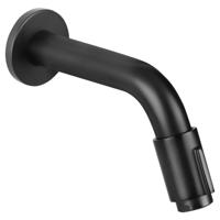 Differnz muurkraan koudwater 11 cm mat zwart - thumbnail