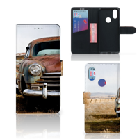 Xiaomi Mi A2 Telefoonhoesje met foto Vintage Auto - thumbnail