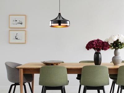 Hanglamp YAKA 1 lamp zwart Hanglamp YAKA 1 lamp zwart