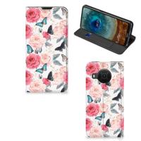 Nokia X20 | X10 Smart Cover Butterfly Roses - thumbnail