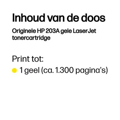 Originele Toner HP CF542A Geel - thumbnail