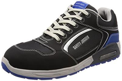 Safety Jogger Raptor Laag S1P Zwart/Blauw - Maat 41 - 00.118.018.41