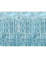 Feestgordijn Lichtblauw - thumbnail